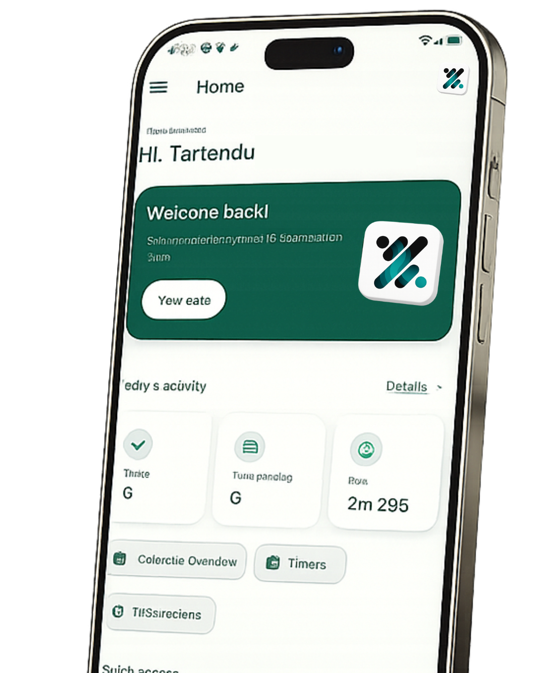 Zencia personal assistant on mobile